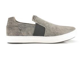 Slipon Teselli Bangalore Craquelê Cinza ZM216 Slipon Teselli Bangalore Craquelê Cinza ZM216