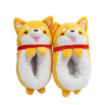Slippers Cartoon Dog Funny Plush Warm Leisure Anime Slippers Cartoon Dog Funny Plush Warm Leisure Anime
