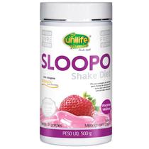 Sloopo Shake Diet com colageno 400g Sabor Morango Unilife Sloopo Shake Diet com colageno 400g Sabor Morango Unilife