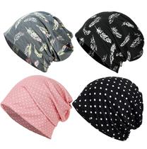 Slouchy Beanie JarseHera, bonés de quimioterapia femininos de algodão e turbante