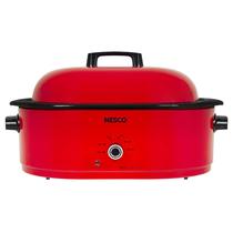 Slow Cooker Nesco de 18 Quartos (1450W) - Vermelho