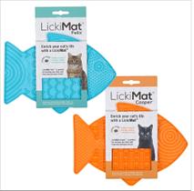 Slow Feeder Lick Mat LICKIMAT Casper & Felix para gatos