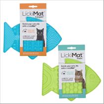 Slow Feeder Lick Mat LICKIMAT Casper & Felix para gatos