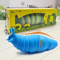 Slug Fidget Toy, Articulado Slug Fidget for Adults & Kids,