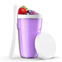 Slushie Maker Cup UKKISO Slush and Shake Maker Purple 250ml