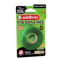 SM fita dupla face acrílica verde 12mmx2m ref 016 - Adelbras