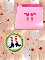 SM2 Estêncil halloween bruxa para confeitaria e artesanato. SM2 Estêncil halloween bruxa para confeitaria e artesanato.