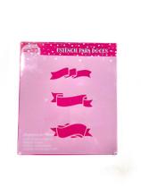 SM30 Estêncil banner para confeitaria e artesanato.