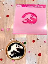 SM7 Estêncil dinossauro para confeitaria e artesanato. SM7 Estêncil dinossauro para confeitaria e artesanato.