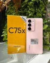Smarphone Realme C75X, Prova D'água 256GB 8GB RAM Dual SIM Tela 6.67 NFC - Rosa