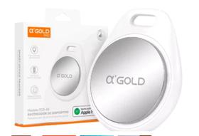 Smart Air Tag Rastreador A'GOLD TDC -06 GPS Localizador - COMPATIVEL SOMENTE IOS (Apple Find My)
