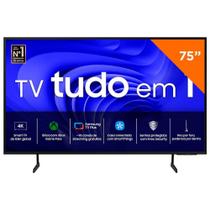 Smart Big TV 75 Polegadas Samsung Crystal UHD 4K com Gaming Hub, UN75DU7700