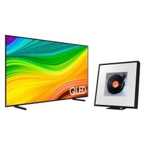 Smart Big TV 75" QLED 4K 75Q60D 2024 + Music Frame LS60D