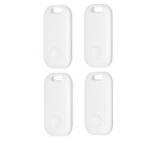 Smart Bluetooth Tracker Key Finder, pacote com 4 unidades AIYATO White