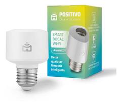 Smart Bocal Wi-Fi E27 Bivolt Casa Inteligente Positivo