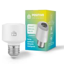 Smart Bocal Wi-Fi, Soquete E27,100W, Bco,Bivolt-Alexa/Google - Positivo Casa Inteligente