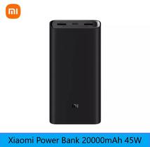 Smart Carregador Portátil MI 20000mAh 50W - Power Bank 3 Turbo Max Q Charge - MI-X I A O M I