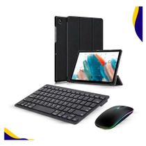 Smart Case + Teclado E Mouse Para Tab Galaxy A8 X200 X205 Smart Case + Teclado E Mouse Para Tab Galaxy A8 X200 X205