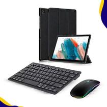 Smart Case + Teclado E Mouse Para Tab Galaxy A8 X200 X205