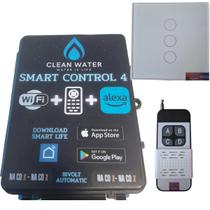 Smart Control 4 Automação Para Piscinas Wifi + Alexa + Touch Smart Control 4 Automação Para Piscinas Wifi + Alexa + Touch