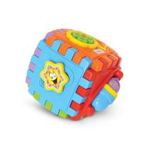 Smart Cube Maral Com Som Brinquedo Educativo Para Bebê 6 Meses Diversas Atividades - by Bsmix - Maral Toys