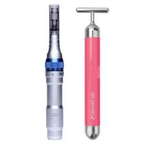 Smart Derma Pen Caneta p/ Microagulhamento + Smart Vibra Rosa - Smart Gr Smart Derma Pen Caneta p/ Microagulhamento + Smart Vibra Rosa - Smart Gr