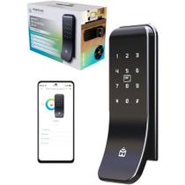 Smart Fechadura WiFi Sobrepor Positivo Casa Inteligente Abertura Biometria Senha Tag Smart Fechadura WiFi Sobrepor Positivo Casa Inteligente Abertura Biometria Senha Tag