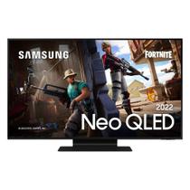 Smart Gaming TV Samsung 65 Polegadas Neo QLED 4K, 4 HDMI, Bluetooth, Wi-Fi, 120hz, IA, Game Motion Plus, Alexa, Preto - QN65QN90BAGXZD