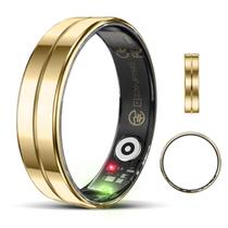 Smart Health Ring Emerhome Upgrade para mulheres e homens Gold