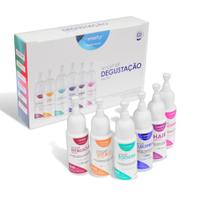 Smart Kit Degustação Micro 6 Frascos Monodose Fluido Facial e Corporal Clareador Anti-Idade Hidratante Smart GR