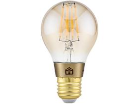 Smart Lâmpada Retrô LED Positivo Estilo Incandescente com Wi-Fi 7W Dourada/Âmbar Smart Lâmpada Retrô LED Positivo Estilo Incandescente com Wi-Fi 7W Dourada/Âmbar