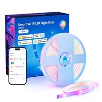 Smart LED Strip Lights meross 16,4 pés WiFi RGB funciona com o HomeKit Smart LED Strip Lights meross 16,4 pés WiFi RGB funciona com o HomeKit