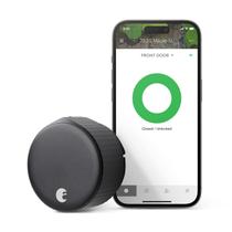 Smart Lock August Home AUG-SL05-M01-G01 Wi-Fi de 4ª geração em preto fosco