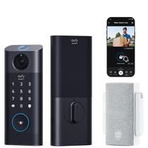 Smart Lock eufy Security S330 com câmera, campainha e impressão digital Smart Lock eufy Security S330 com câmera, campainha e impressão digital