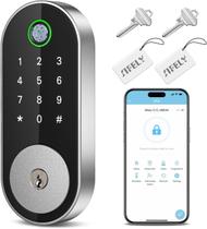 Smart Lock Sifely Keyless-Entry Fingerprint Deadbolt Silver