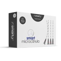 Smart Microcânula 22G 70mm Smart GR Caixa com 10 unidades