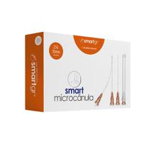Smart Microcânula 25G 50mm Caixa com 10 Unidades Estética Smart GR Descartável Estéril