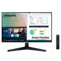 Smart Monitor 24" Samsung LCD com Plataforma Tizen, Tap View, HDMI, Bluetooth, HDR, Preto, Série M5 - LS24AM506NLMZD