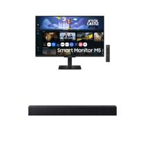 Smart Monitor Samsung M5 27" + Soundbar Samsung HW-B400F Smart Monitor Samsung M5 27" + Soundbar Samsung HW-B400F