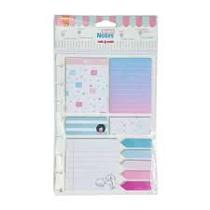 Smart notes multiples para caderno de disco tutti fruti brw - 250 folhas