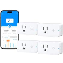 Smart Plug Govee com monitoramento de energia WiFi Alexa 4 Pack