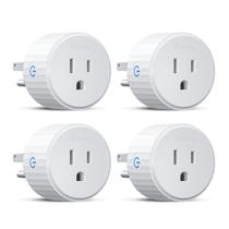 Smart Plug Govee WiFi funciona com Alexa e Google Assistant, pacote com 4 Smart Plug Govee WiFi funciona com Alexa e Google Assistant, pacote com 4