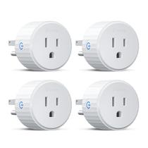 Smart Plug Govee WiFi funciona com Alexa e Google Assistant, pacote com 4