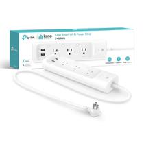Smart Plug Power Strip Kasa KP303 com 3 tomadas e 2 portas USB