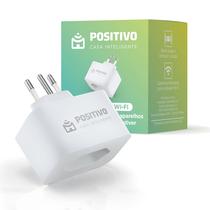 Smart Plug WiFi Positivo Casa Inteligente 10A 1000W Bivolt Padrão Brasil