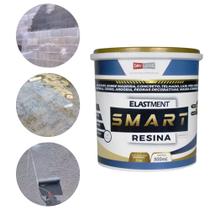 Smart Resina Impermeabilizante Base D'água Incolor 5 em 1 - 900ml - ELASTMENT