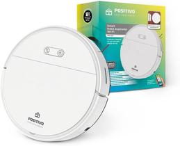Smart Robô Aspirador WiFi PRA100 Positivo Casa Inteligente 3 em 1 Varre, Aspira e Passa Pano Retorna para Base Compatível com Alexa Smart Robô Aspirador WiFi PRA100 Positivo Casa Inteligente 3 em 1 Varre, Aspira e Passa Pano Retorna para Base Compatível com Alexa