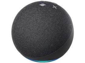 Smart Speaker Amazon Alexa Echo Dot 4 Preto Português