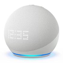 Smart Speaker Amazon Com Alexa E Relógio Echo Dot 5 Geração BRANCO