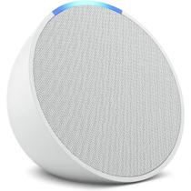 Smart Speaker Amazon Echo Pop com Alexa Wi-Fi e Bluetooth para Automacao Residencial Branco